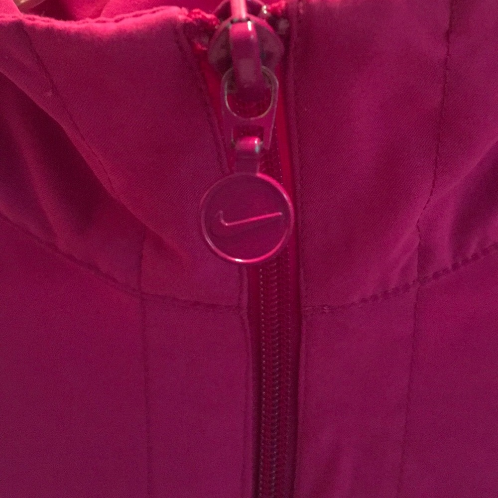 NIKE Warmup GYM Jacket ZIP PINK Black White MEDIUM - Picture 4 of 8